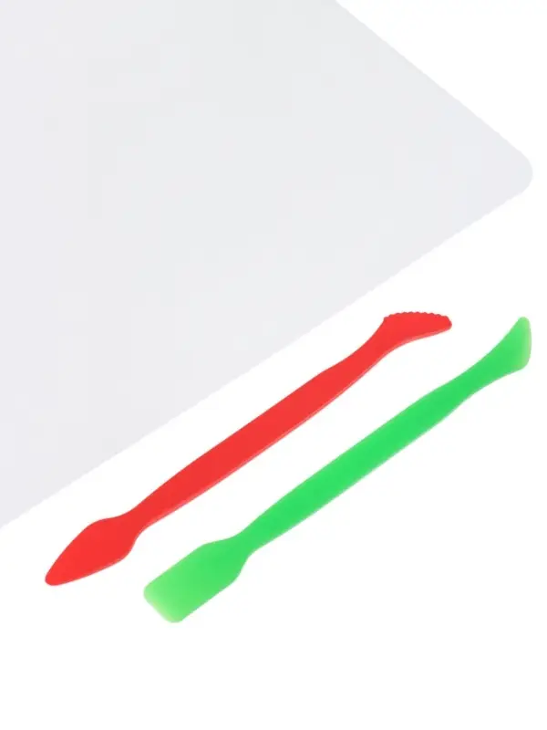 Доска для лепки А5 &laquo;Школьная&raquo;, 1000 мкм, пластик, 2 стека, белая