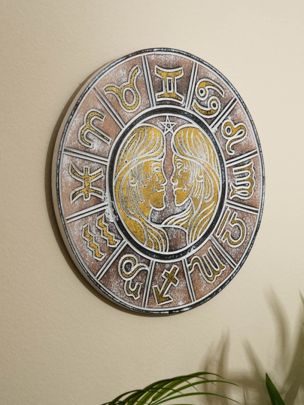 Панно резное МДФ  Панно резное МДФ "Близнецы", 30х30х2 см