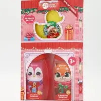 Подарочный набор для девочки &laquo;Для тебя&raquo;: пена для купания, шампунь для волос и мочалка утка, Чистое счастье