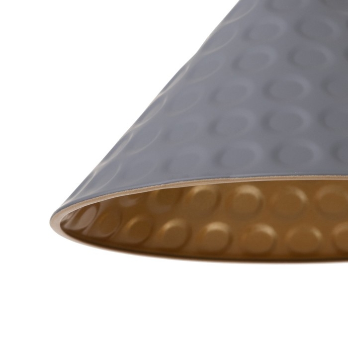 Светильник BayerLux Светильник BayerLux "Чеканка" Е27 40Вт серый-золото 24х24х17-117 см