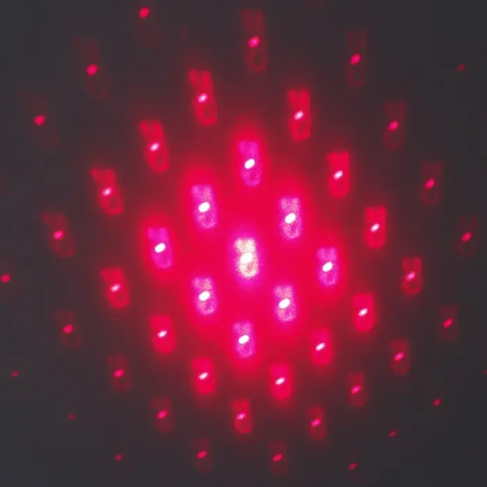 Лазерная указка с насадками: 12 + 1, от USB, 10&times;14.5 см