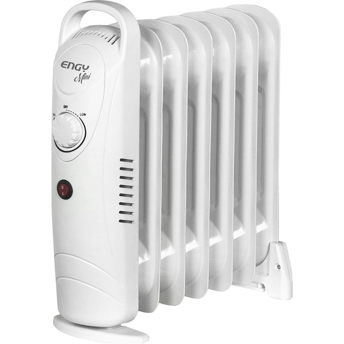 Обогреватель ENGY EN-1707, масляный, 700 Вт, 7 секций, белый Обогреватель ENGY EN-1707, масляный, 700 Вт, 7 секций, белый