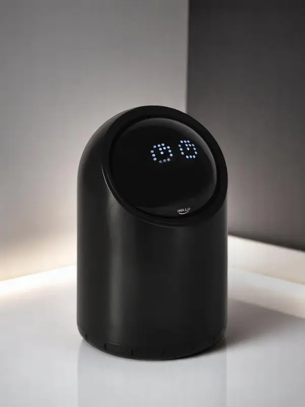 Ведро для мусора сенсорное, 2 л, цвет черный Ведро для мусора сенсорное, 2 л, цвет черный