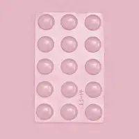 Форма для шоколада и конфет «Полусфера», 22×13 см, 15 ячеек, d=3 см, прозрачная Форма для шоколада и конфет «Полусфера», 22×13 см, 15 ячеек, d=3 см, прозрачная