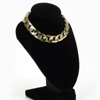 Бюст для украшений QF, 10&times;9&times;15 см, h=15 см, чёрный