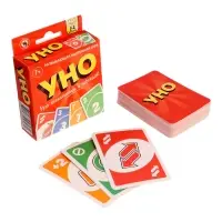 Настольная игра "Уно классическое", европодвес, 52 карточки 04693