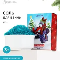 Соль для ванны &laquo;Мятная жвачка&raquo;, 100 г, Чистое Счастье
