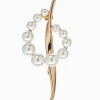 Брошь &laquo;Нежность&raquo;, жемчуг, цвет белый в золоте