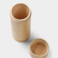 Банка для чая, 20 см, бамбук