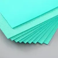 Фоамиран глиттерный 2 мм, 20х30 см, мятный