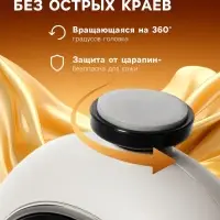 Триммер для ногтей LTRI-30, 3 насадки, от батарейки ААА, белый