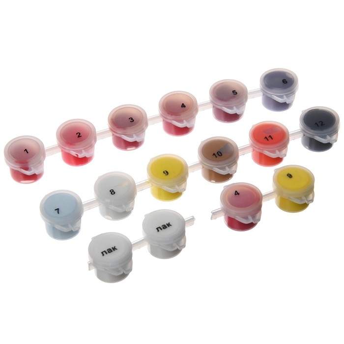 Картина по номерам на подрамнике  Картина по номерам на подрамнике "Железный человек" 30х40 см, Мстители