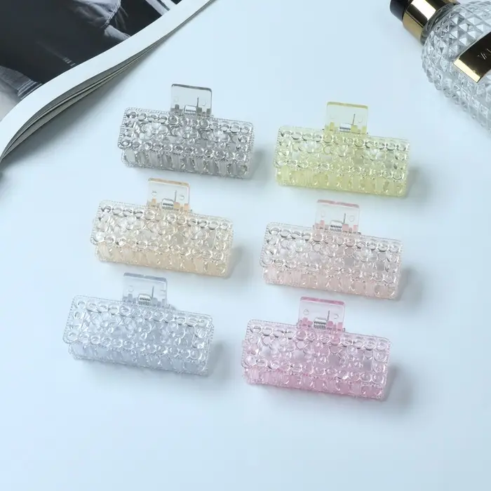 Крабик для волос «Вивьен», прямой, 7 см, МИКС Крабик для волос «Вивьен», прямой, 7 см, МИКС