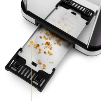 Тостер для хлеба с поддоном КТ-2036 2 слота