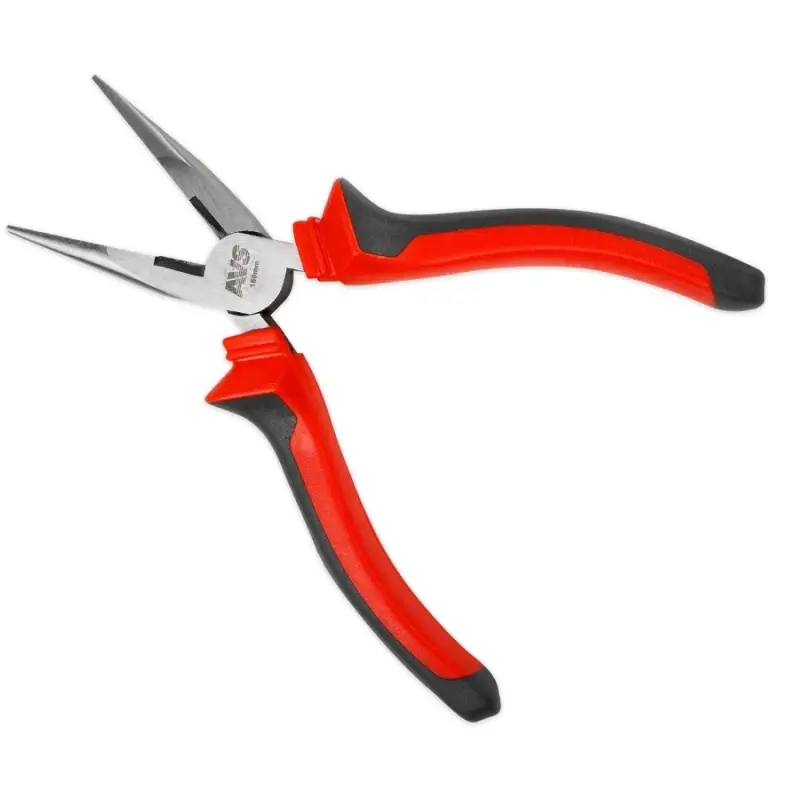 Длинногубцы прямые 160 мм AVS DLG0160-S