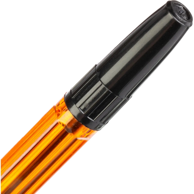 Ручка шариковая неавтомат. Attache Corvet масл,черн,0,5мм,оран,Россия