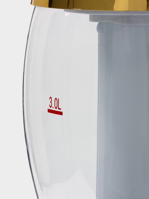 Башня пивная «Вавилон стиль«, 3 л, ёмкость для льда, подсветка, пластик, золотистый Башня пивная «Вавилон стиль«, 3 л, ёмкость для льда, подсветка, пластик, золотистый