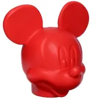 Копилка Микки Маус, гипс, 16х14х13 см, красный, DISNEY