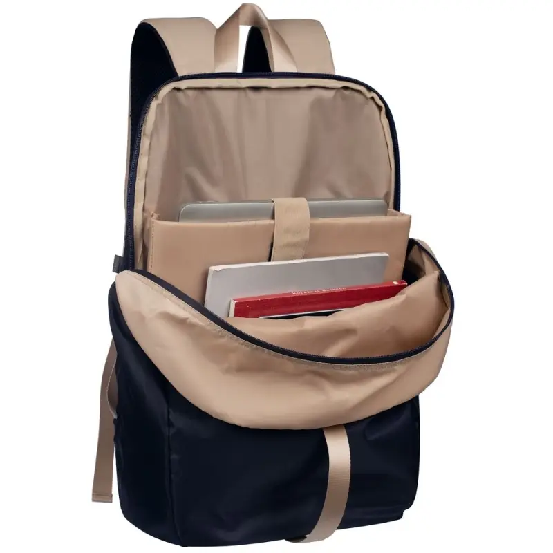 Рюкзак coolStuff, темно-синий с бежевым Рюкзак coolStuff, темно-синий с бежевым