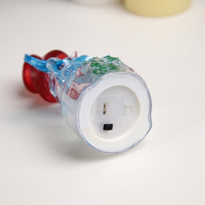 Ёлочная игрушка «Снеговик» 12 см, батарейки LR1133х3 (в комплекте), свечение мульти (RGB) Ёлочная игрушка «Снеговик» 12 см, батарейки LR1133х3 (в комплекте), свечение мульти (RGB)