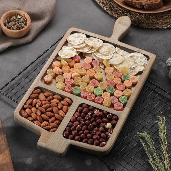 Доска для подачи Adelica «Авторская», 45×23×1,8 см, берёза Доска для подачи Adelica «Авторская», 45×23×1,8 см, берёза