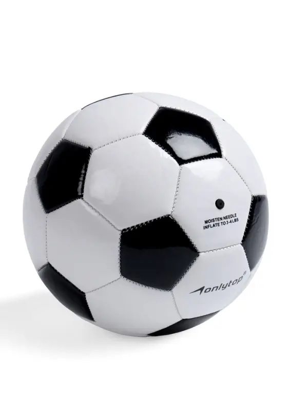 Футбольный мяч ONLYTOP, машинная сшивка, 32 панели, р. 4, PVC