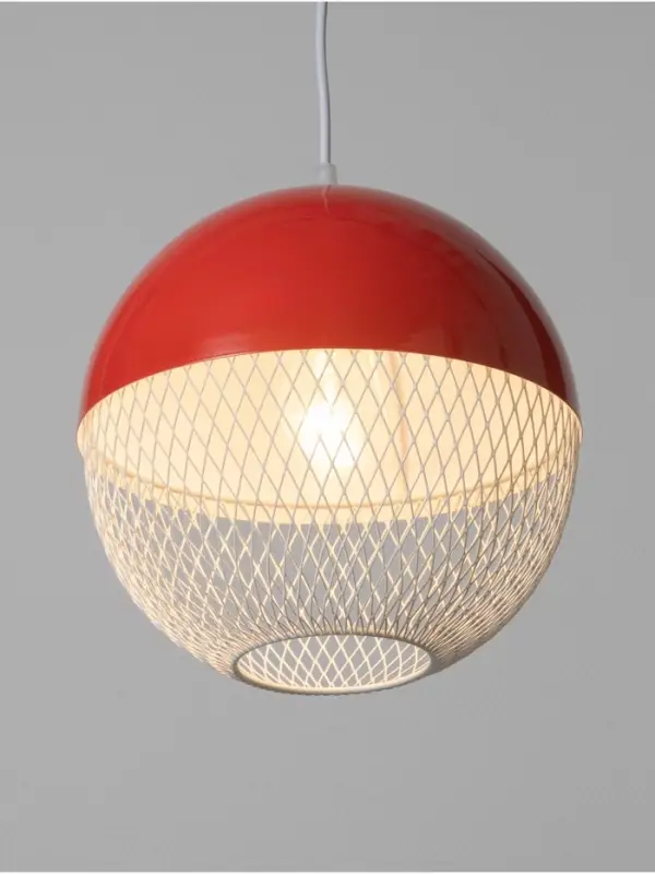 Светильник потолочный BayerLux Lina, 1&times;40 Вт, Е27, алый, 26&times;26&times;32 см