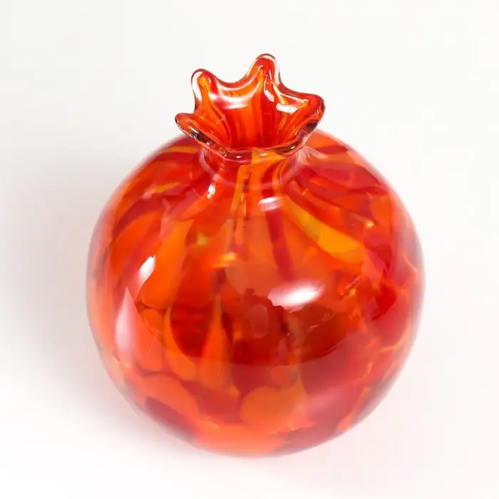 Ваза «Гранат», h=10 см, стекло, красная Ваза «Гранат», h=10 см, стекло, красная