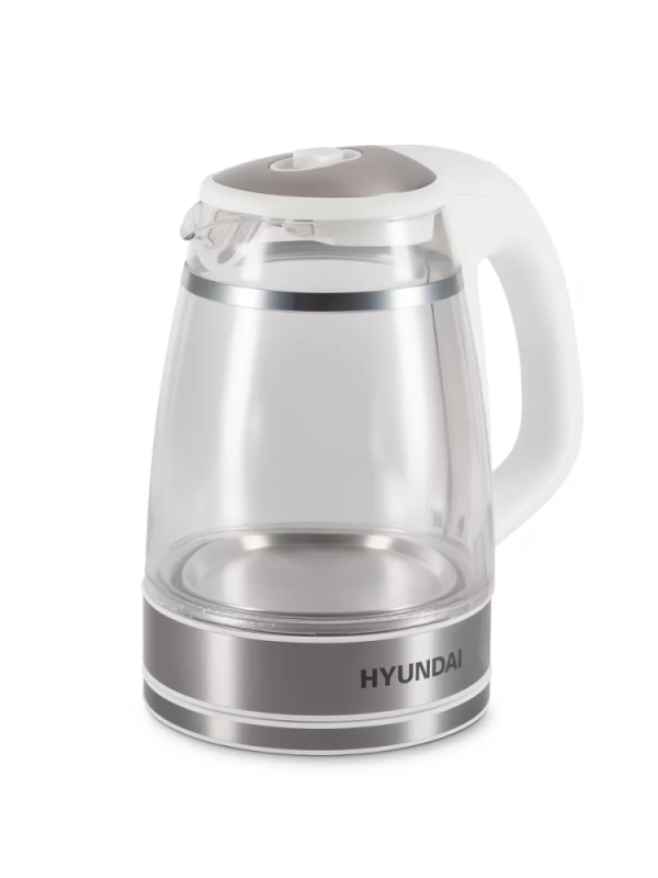 Чайник HYK-G3506 1.7л. 2200Вт белый