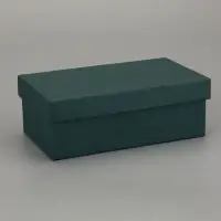 Набор коробок 10 в 1 "Темно-зеленый" 30 х19 х 12 - 12 х 6,5 х 4 см