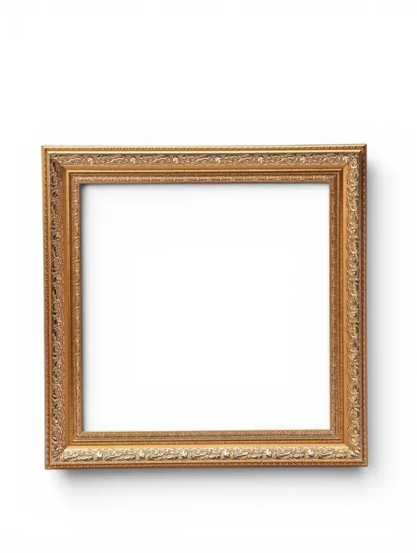 Рама для картин и зеркал Elegance de Lumi, 40&times;40 см, пластик, золото