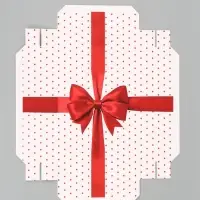 Коробка подарочная складная &laquo;Бант&raquo;, 21&times;15&times;7 см