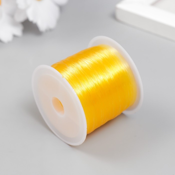 Леска для бисера 0,3 мм 100 м, золотой Леска для бисера 0,3 мм 100 м, золотой