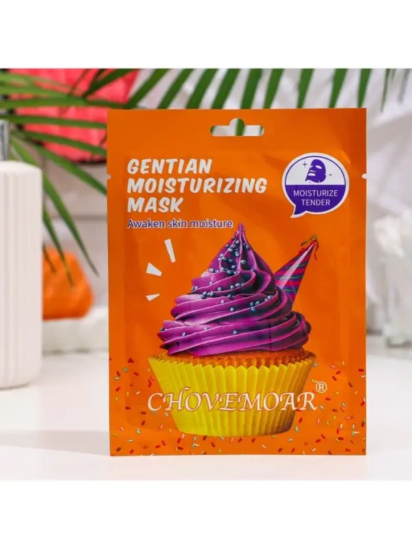 Маска тканевая Chovemoar, увлажняющая для лица c травами и гиалуроновой кислотой, 25 мл Маска тканевая Chovemoar, увлажняющая для лица c травами и гиалуроновой кислотой, 25 мл