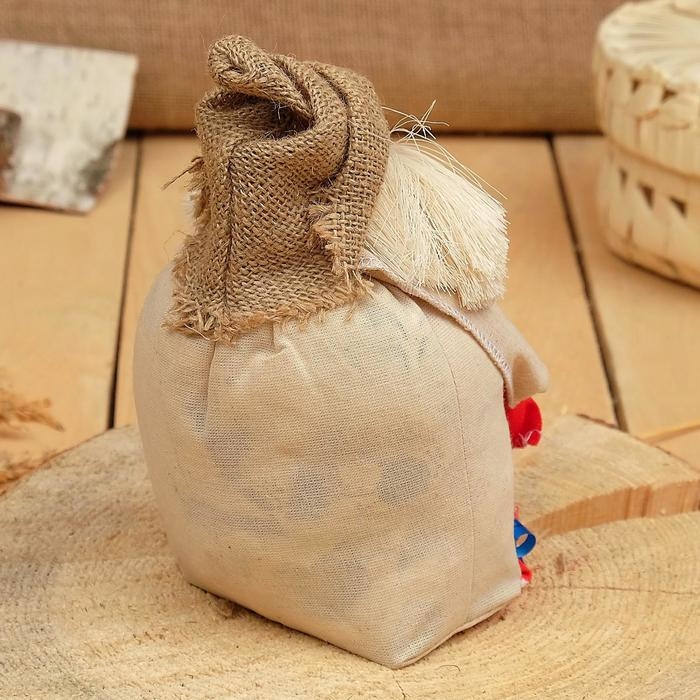 Оберег-домовой Оберег-домовой "Андрейка с мешком", 19х15х15 см, микс