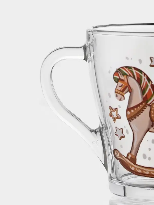 Кружка Кружка "Грация" "Новогодние игрушки" 250 мл