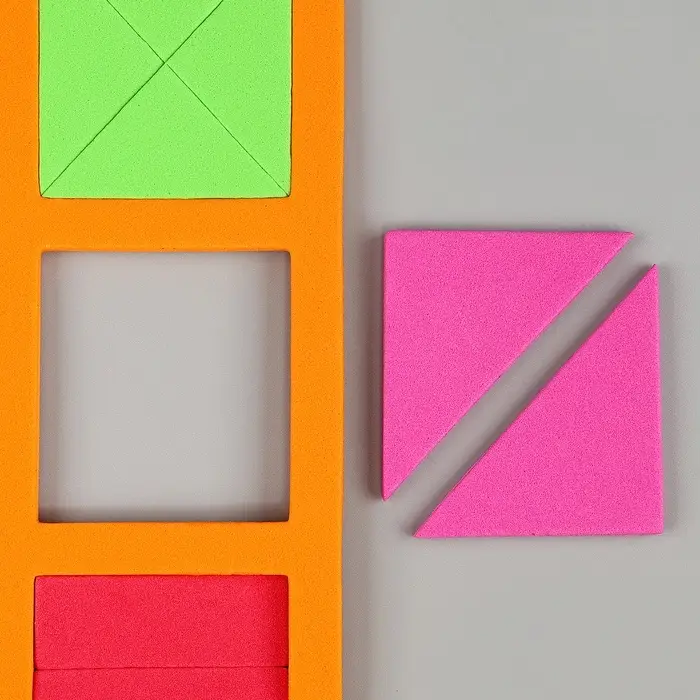 Набор фигурок из EVA &laquo;Геометрия&raquo;, МИКС