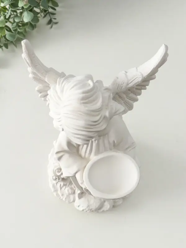 Статуэтка "Ангелочек сидячий с чашей" 33х21х17,5 см