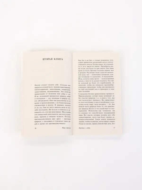 Книга &laquo;Наедине с собой&raquo;, Марк Аврелий