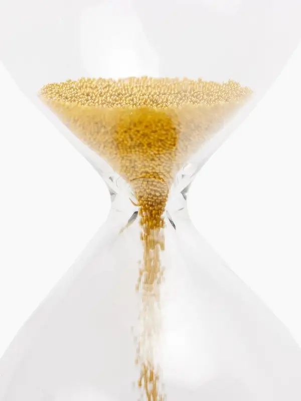 Часы песочные &laquo;Витани&raquo;, сувенирные, 5&times;12.5 см, золотой песок