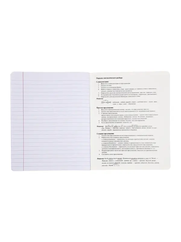 Комплект 12 предметных тетрадей 48 листов, справочная информация, 60гр, Моменты