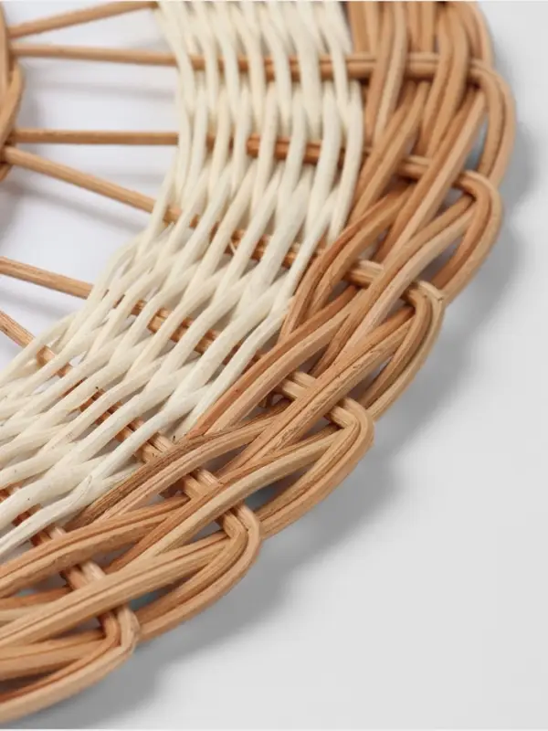 Подставка под горячее, 39&times;39&times;1 см, ротанг