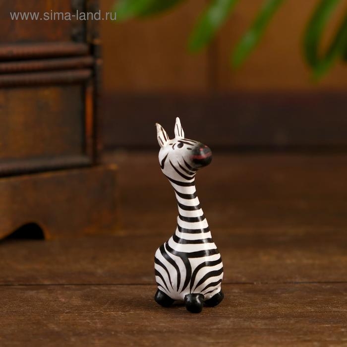Сувенир дерево  Сувенир дерево "Зебра Тася" 6х2,5х2 см
