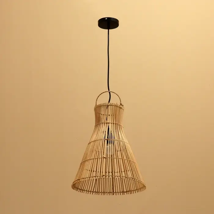 Светильник потолочный из ротанга Светильник потолочный из ротанга "Ади" 1х120Вт, Е27, 30х30х35 см