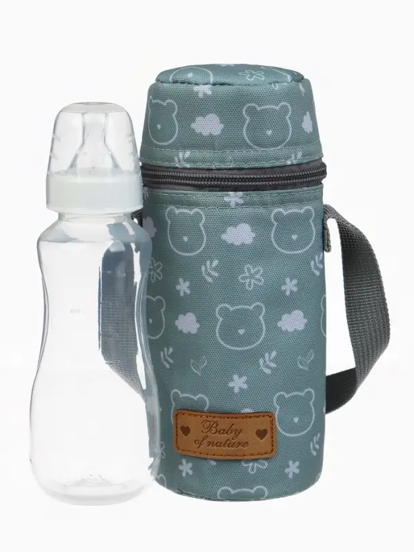 Термосумка для бутылочки &laquo;Мишка&raquo;, форма тубус