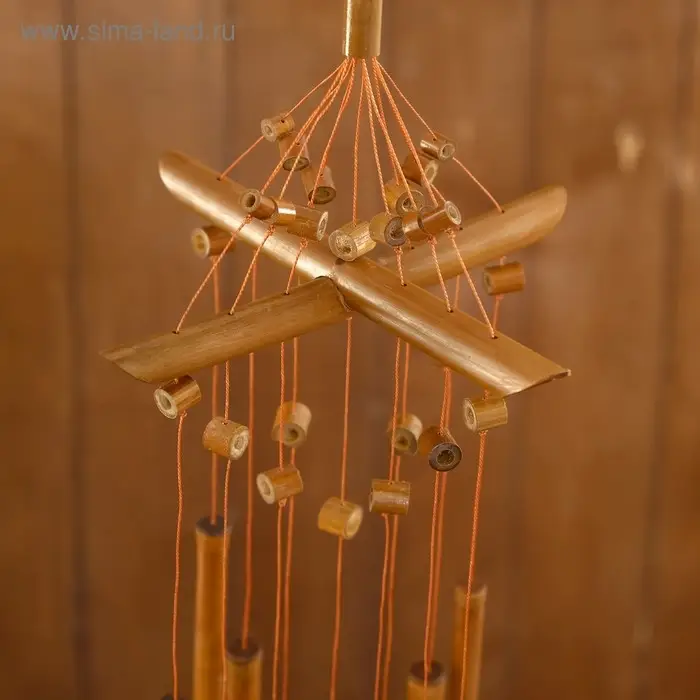 Музыка ветра Музыка ветра "Спокойствие" бамбук 15х15х70 см