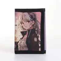 Кошелёк детский на липучке &laquo;Выбражулька&raquo;, бежевый, сиреневый