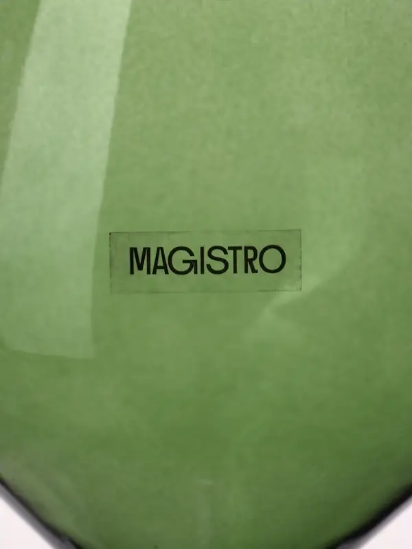 Бокал для вина Magistro &laquo;Иллюзия&raquo;, 540 мл, 10&times;24 см, стекло, зелёное