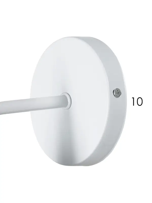 Светильник Бра 2609/1WT, E27, 40 Вт, белый, 10&times;12&times;17.5 см