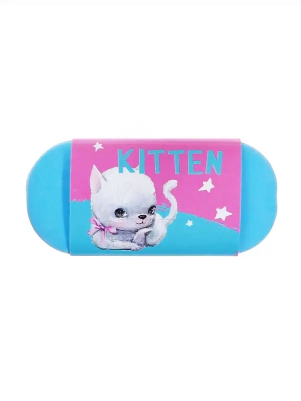 Ластик HappyGraphix Kids, овальный, мягкий, МИКС Ластик HappyGraphix Kids, овальный, мягкий, МИКС